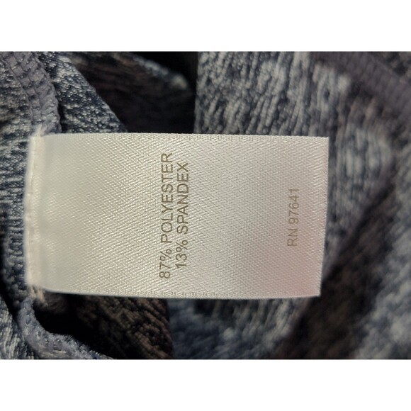 J.Jill Fit M Marled V-Neck Dress Short Sleeve Shift Knit Active Pockets EUC - Picture 10 of 11